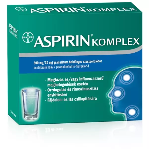 ASPIRIN KOMPLEX 500MG/30MG 20X