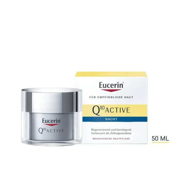 EUCERIN Q10 ACTIVE RÁNCTALANÍTÓ ÉJSZAKAI ARCKRÉM 50ML