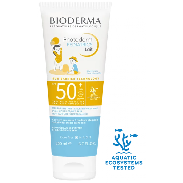 BIODERMA PHOTODERM PEDIATRICS LAIT SPF50+ 200ML