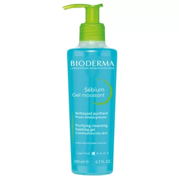 BIODERMA SÉBIUM MOUSSANT TISZTÍTÓ GÉL 200ML