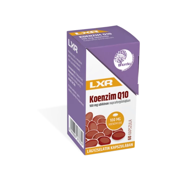 LXR KOENZIM Q10 LÁGYZSELATIN KAPSZULA 60X