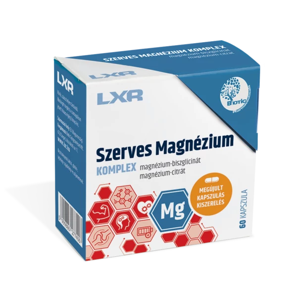 LXR SZERVES MAGNÉZIUM KOMPLEX KAPSZULA 60X