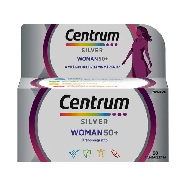 CENTRUM A-Z-IG NŐKNEK 50+ FILMTABLETTA 90X
