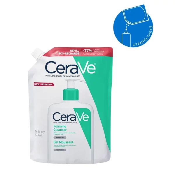 CERAVE HABZÓ TISZTÍTÓ GÉL UTÁNTÖLTŐ 473ML