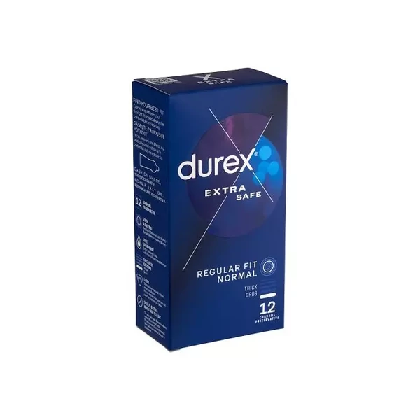 DUREX EXTRA SAFE ÓVSZER 12X