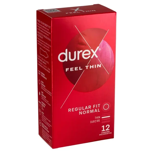DUREX FEEL THIN ÓVSZER 12X