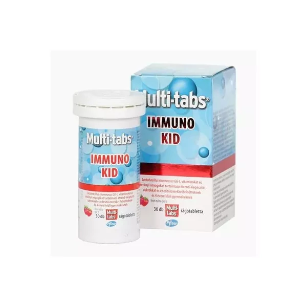 MULTI-TABS IMMUNO KID MULTIVITAMIN RÁGÓTABLETTA  30X