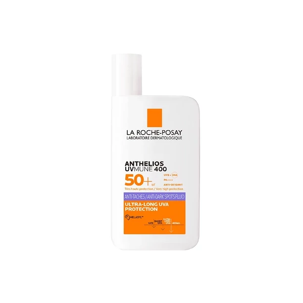 LA ROCHE-POSAY ANTHELIOS UVMUNE 400 SPF50+ NAPVÉDŐ FLUID HIPERPIGMENTÁCIÓ ELLEN 50ML