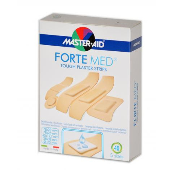 MASTER-AID FORTE MED SEBTAPASZ 40X