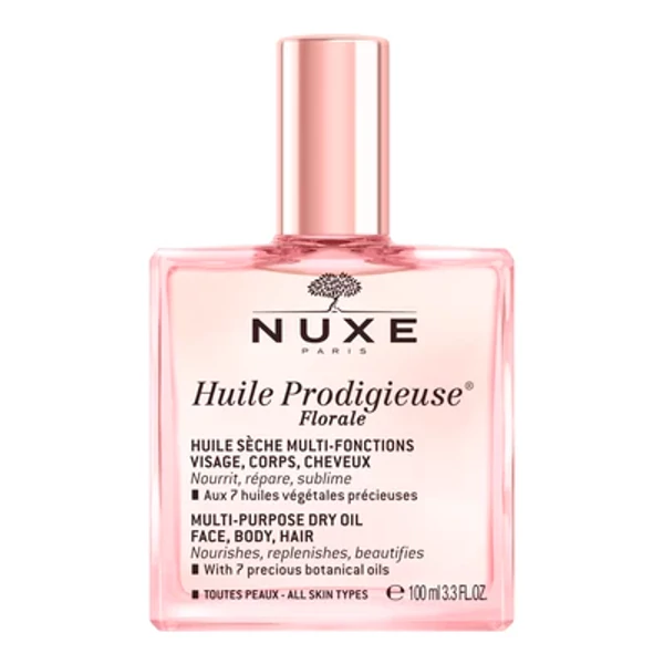 NUXE HUILE PRODIGIEUSE FLORALE TÖBBFUNKCIÓS SZÁRAZOLAJ ARCRA, TESTRE, HAJRA 100ML