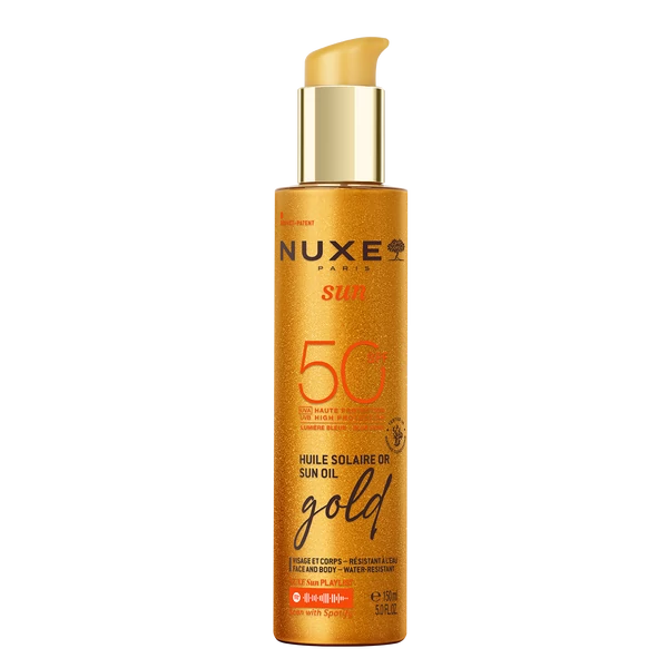 NUXE SUN CSILLÁMLÓ ARANY NAPOLAJ SPF50 150ML