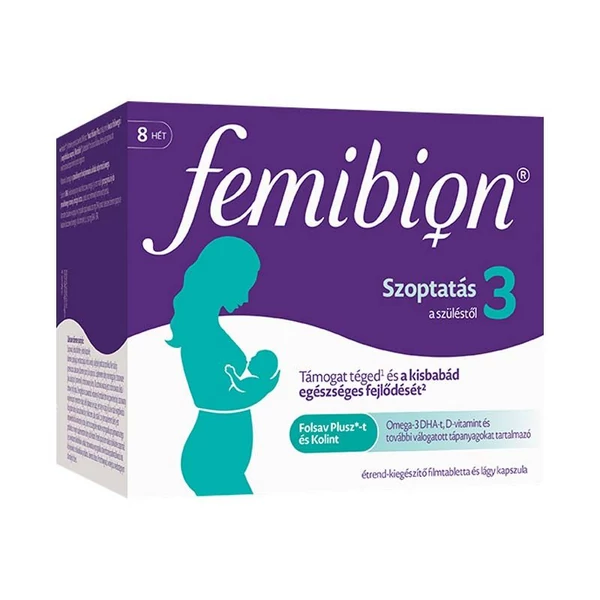 FEMIBION 3 SZOPTATÁS FILMTABLETTA + LÁGY KAPSZULA 56+56X
