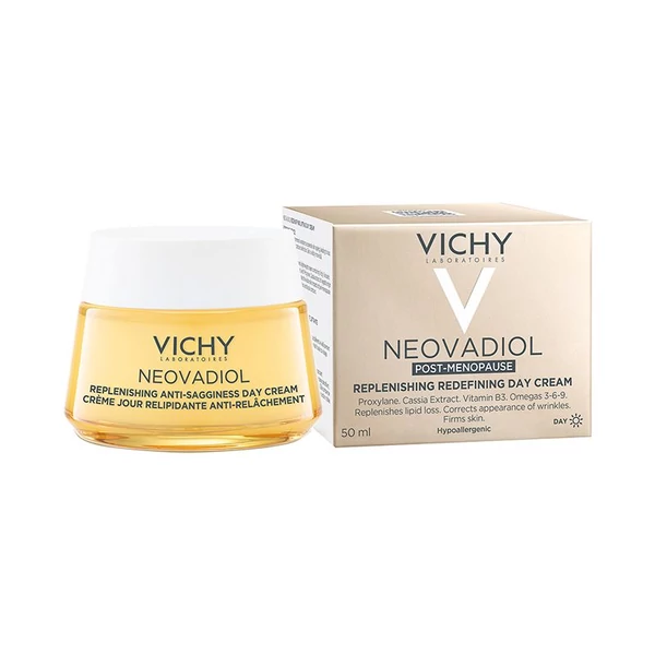 VICHY NEOVADIOL POST-MENOPAUSE / A VÁLTOZÓKOR UTÁN LIPIDPÓTLÓ, BŐRTÖMÖRSÉGET FOKOZÓ NAPPALI ARCKRÉM 50ML