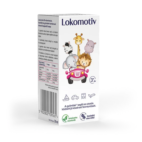 LOKOMOTIV B-VITAMIN KAMILLA ÉS GYÖMBÉR ÉTREND-KIEGÉSZÍTŐ CSEPP 30ML