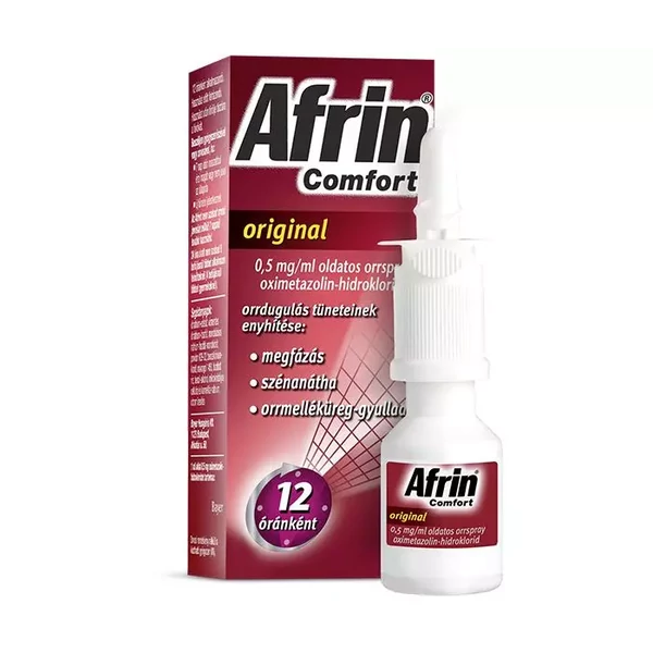 AFRIN COMFORT ORIGINAL 0,5MG/ML ORRSPRAY 15ML