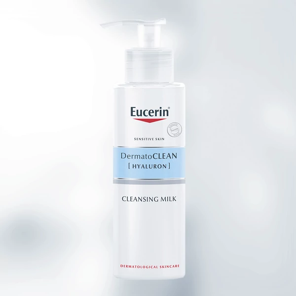 EUCERIN DERMATOCLEAN KÍMÉLŐ ARCTISZTÍTÓ TEJ SZÁRAZ, ÉRZÉKENY BŐRRE 200ML