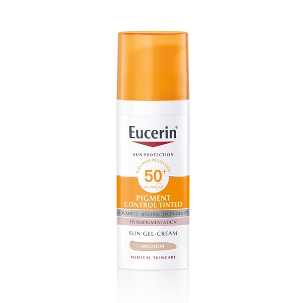 EUCERIN SUN PIGMENT CONTROL SZÍNEZETT NAPOZÓ FLUID ARCRA MEDIUM FF50+ 50ML