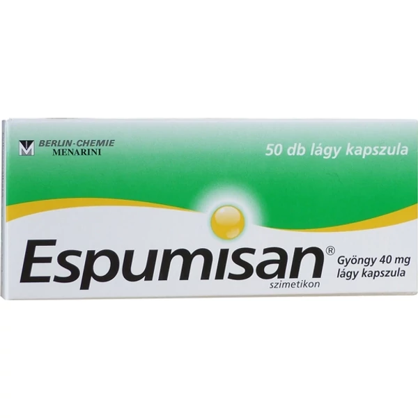 ESPUMISAN GYÖNGY 40 MG LÁGY KAPSZULA  50X