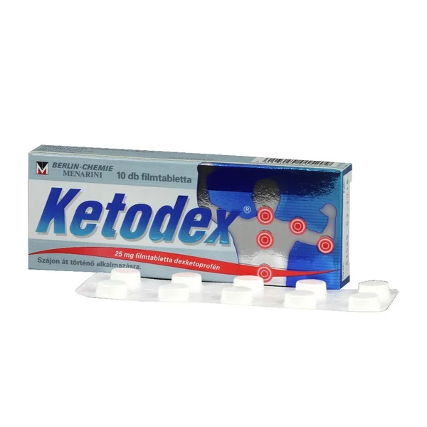 KETODEX 25 MG FILMTABLETTA 10X