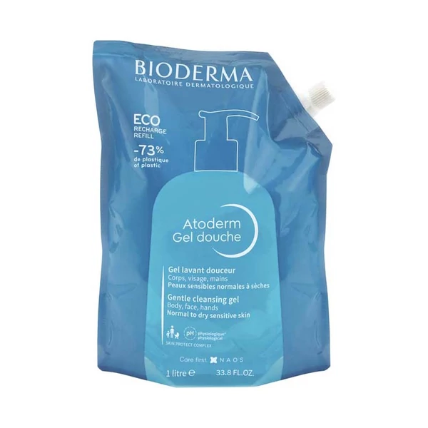 BIODERMA ATODERM TUSFÜRDŐ ÖKO-UTÁNTÖLTŐ  1000ML