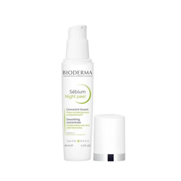 BIODERMA SÉBIUM NIGHT PEEL GYENGÉDEN HÁMLASZTÓ TISZTÍTÓ GÉL 40ML