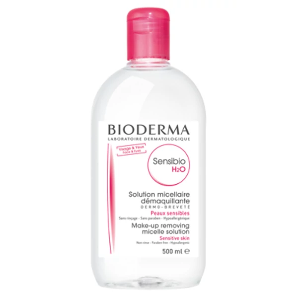 BIODERMA SENSIBIO H2O MICELLÁS ARC- ÉS SMINKLEMOSÓ OLDAT 500ML