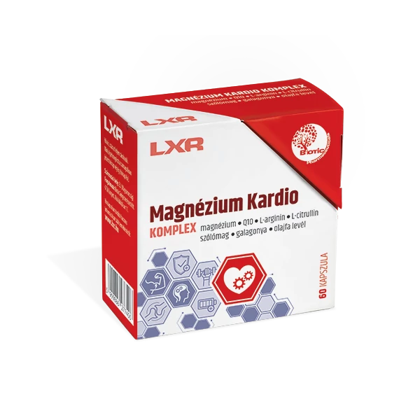 LXR MAGNÉZIUM KARDIO KOMPLEX KAPSZULA 60X