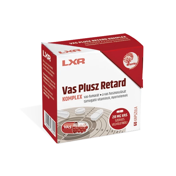 LXR VAS PLUSZ RETARD KOMPLEX KAPSZULA 60X