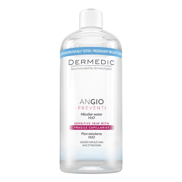 DERMEDIC ANGIO MICELLÁS VÍZ H2O 500ML