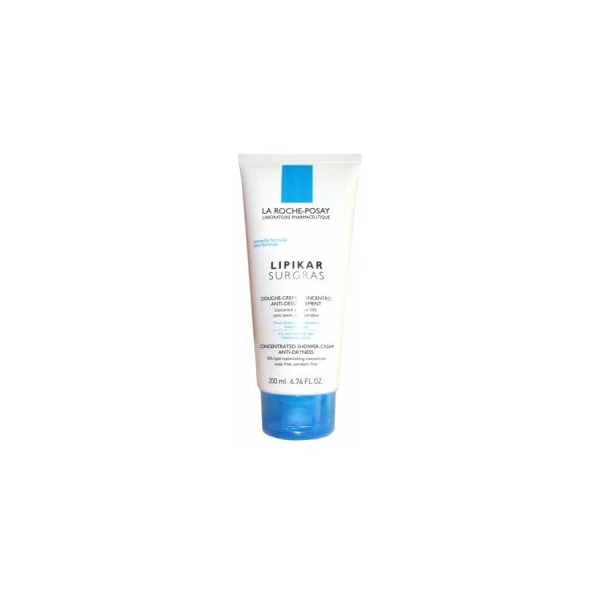 LA ROCHE-POSAY LIPIKAR SURGRAS KONCENTRÁLT KRÉM-TUSFÜRDŐ 200ML