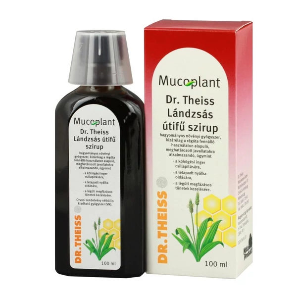 MUCOPLANT DR. THEISS LÁNDZSÁS ÚTIFŰ SZIRUP 100ML
