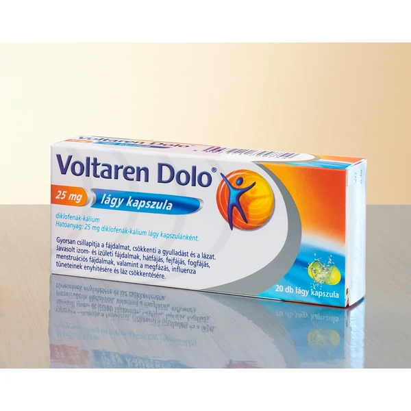 VOLTAREN DOLO 25MG LÁGY KAPSZULA 20X