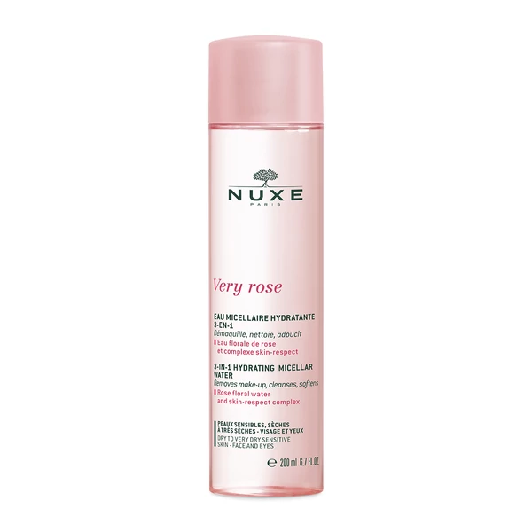 NUXE VERY ROSE 3 AZ 1-BEN HIDRATÁLÓ MICELLÁS VÍZ 200ML