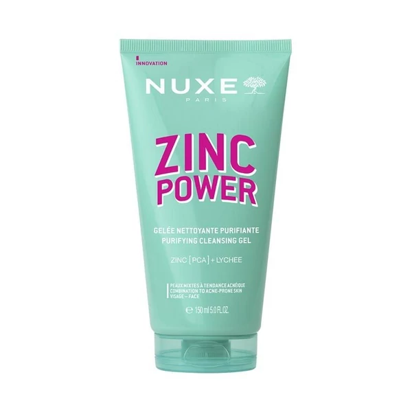 NUXE ZINC POWER PÓRUSTISZTÍTÓ ARCLEMOSÓ GÉL 150ML