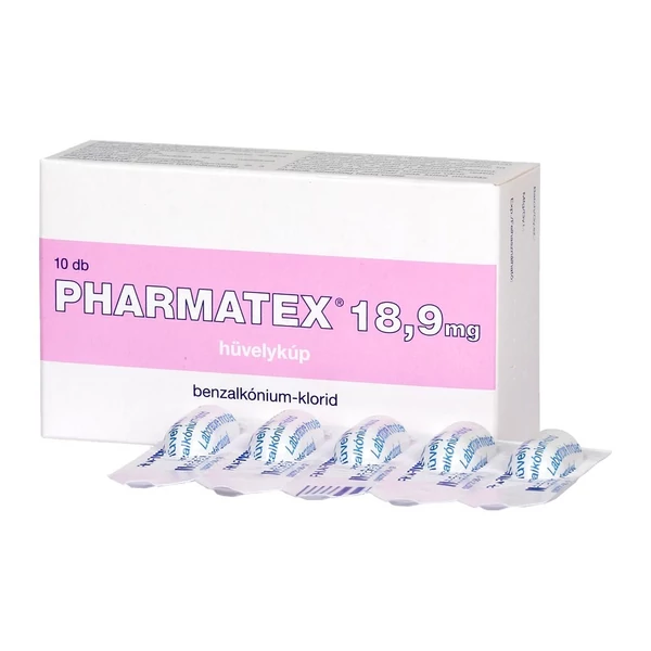 PHARMATEX 18,9MG HÜVELYKÚP 10X