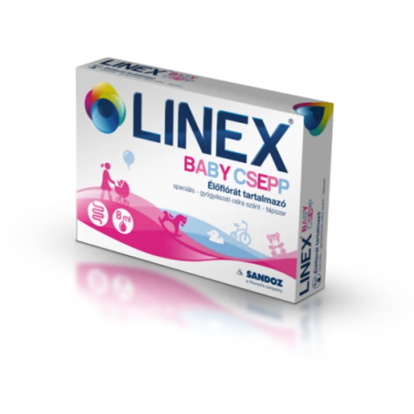 LINEX BABY ÉLŐFLÓRÁT TARTALMAZÓ CSEPP 8ML