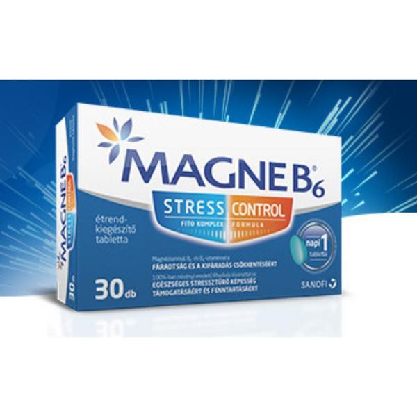 MAGNE B6 STRESS CONTROL ÉTREND-KIEGÉSZÍTŐ TABLETTA 30X