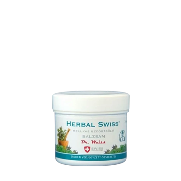 HERBAL SWISS GYÓGYNÖVÉNYES BEDÖRZSÖLŐ BALZSAM 75ML