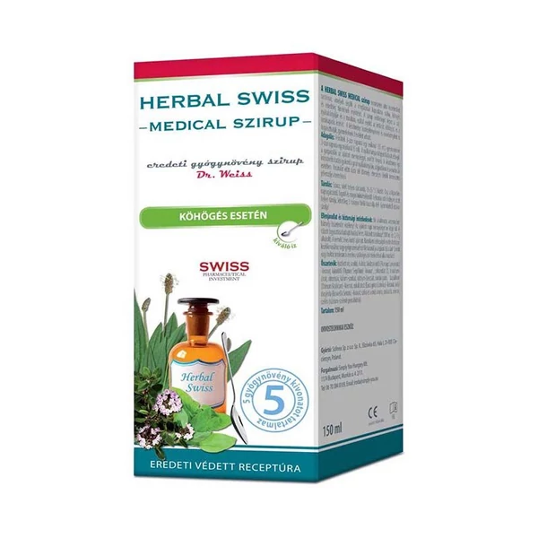 HERBAL SWISS MEDICAL SZIRUP 150ML