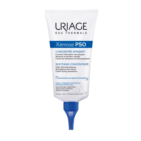 URIAGE XEMOSE PSO NYUGTATÓ KONCENTRÁTUM PSZORIÁZISRA HAJLAMOS BŐRRE 150ML