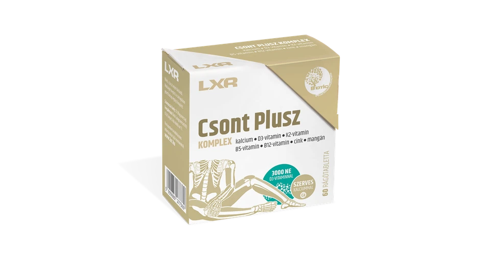 LXR CSONT PLUSZ KOMPLEX RÁGÓTABLETTA 60X