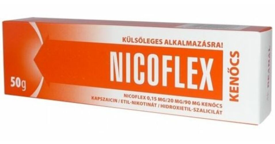 nikoflex kenőcs ízületek