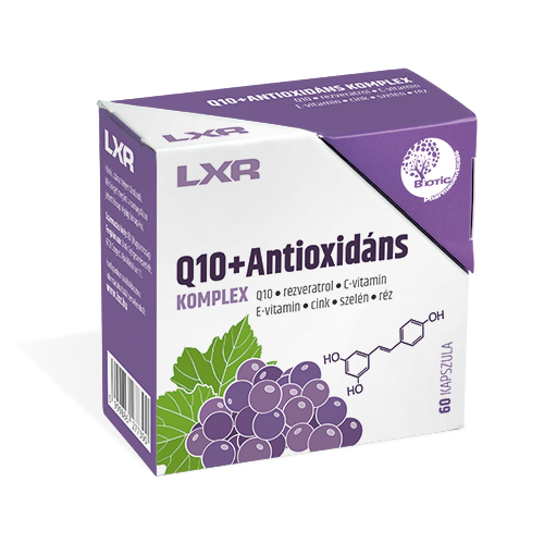 LXR Q10+ANTIOXIDÁNS KOMPLEX KAPSZULA 60X