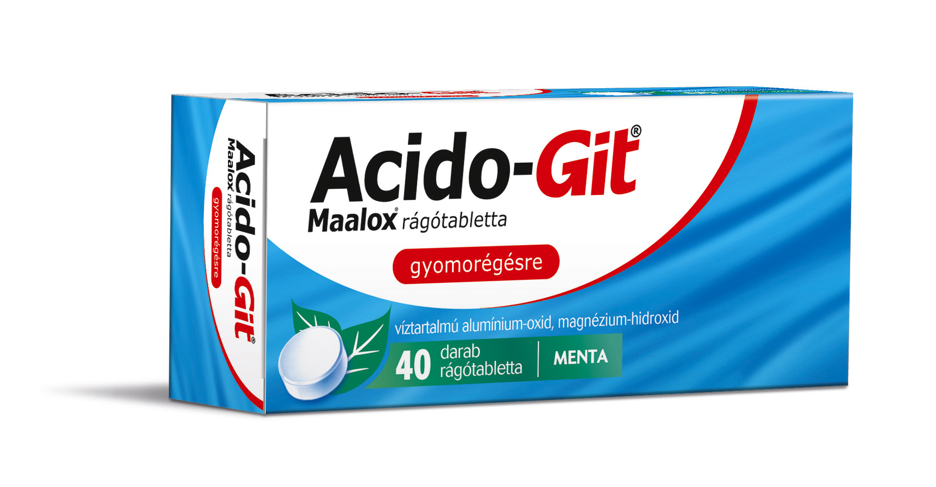 ACIDO-GIT MAALOX RÁGÓTABLETTA  40X